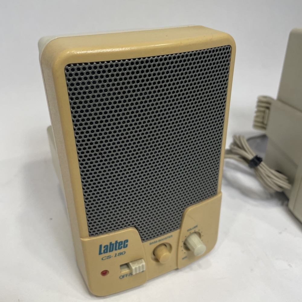Labtec CS-180 Stereo Computer Speakers System - Picture 2 of 9